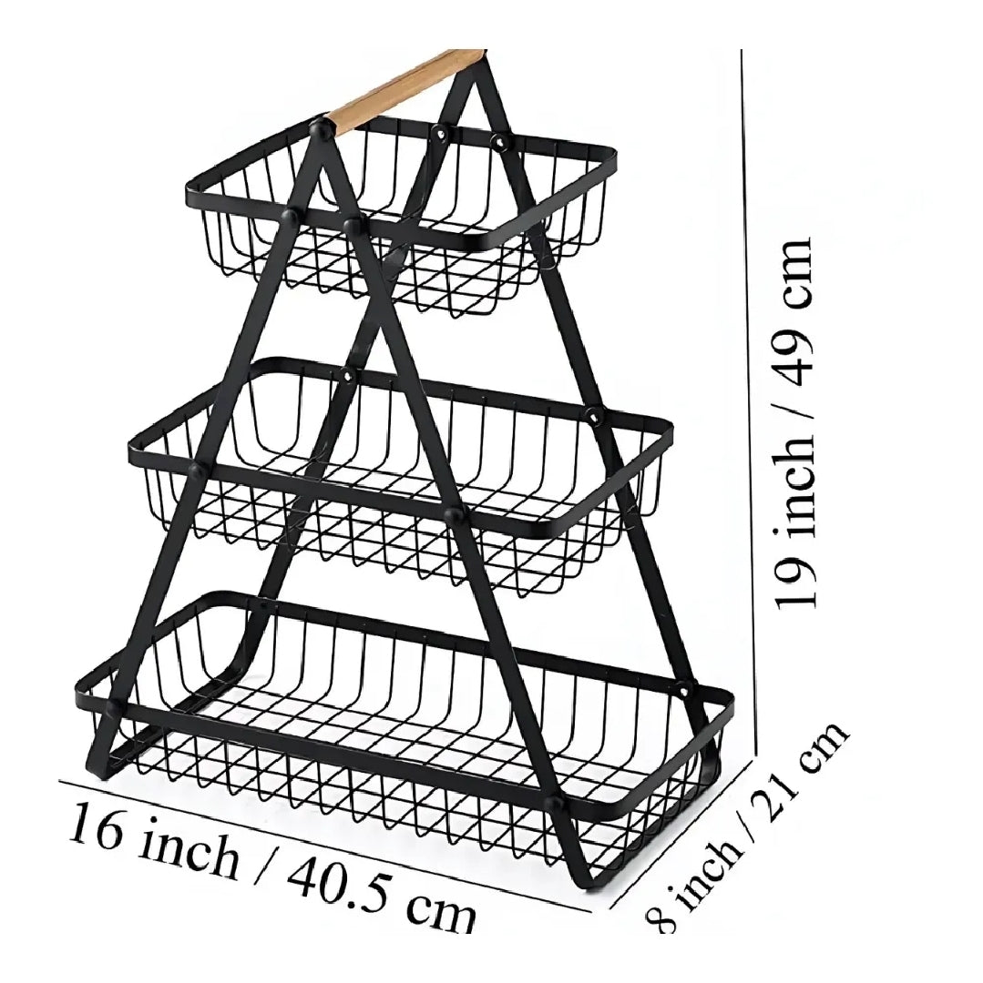 Metal Fruit Basket/Organizer